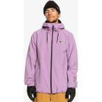 Quiksilver High In The Hood Unisex Mor Snowboard Ceketi
