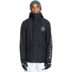 Quiksilver In The Hood Erkek Siyah Snowboard Ceketi