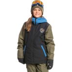 Quiksilver in the Hood Siyah Çocuk Snowboard Kar Montu