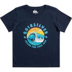 Quiksilver Lighttunnel K Erkek Çocuk Mavi Tişört - Lacivert - 2 Yaş