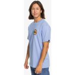 Quiksilver Long Fade Erkek Mavi Tişört - 2XL