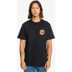 Quiksilver Long Fade Erkek Siyah Tişört - XL