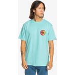 Quiksilver Long Fade Erkek Tişört - M - Turkuaz