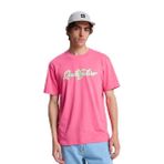 Quiksilver Malibu Erkek Pembe Outdoor T-Shirt EQYZT08326-MJB0