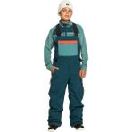 Quiksilver Mash Up Youth Bib Erkek Çocuk Mavi Snowboard Pantolonu - 14 Yaş