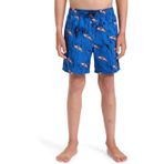 Quiksilver Mavi Erkek Çocuk Şort Mayo EQBJV03514-NEXT GEN VOLLEY YTH 14