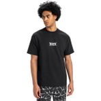 Quiksilver Mercury Chrome Lightning Erkek Siyah Tişört
