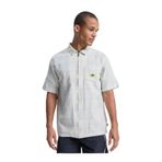 Quiksilver Mercury Ss Shirt Erkek Gömlek, Ekru, Kareli, M Beden