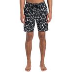 Quiksilver MERCURY STRAIGHT VOLLEY 19NB Siyah Merkür M Beden Erkek Yüzme Şortu