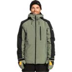 Quiksilver Mission Block Erkek Snowboard Ceketi - Yeşil