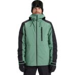 Quiksilver Mission Block Jk Erkek Yeşil Snowboard Ceketi