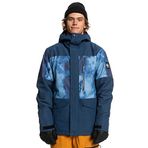 Quiksilver Mission Block Mavi Erkek Kayak Montu