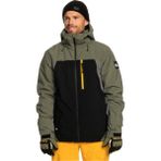 Quiksilver Mission Plus Erkek Siyah Snowboard Ceketi