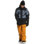 Quiksilver Mission Printed Block Erkek Kayak Montu