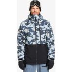 Quiksilver Mission Printed Block Erkek Snowboard Ceketi - Renkli