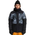 Quiksilver Mission Printed Block Gri Erkek Snowboard Montu