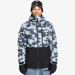Quiksilver Mission Printed Jk Erkek Renkli Kayak Montu
