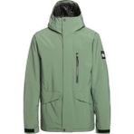 Quiksilver Mission Solid Erkek Kayak Snowboard Su Geçirmez Kar Montu EQYTJ03266 - Yeşil