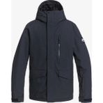 Quiksilver Mission Solid Erkek Siyah Snowboard Ceketi - 2XL