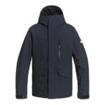 Quiksilver Mission Solid Erkek Siyah Snowboard Ceketi - XL