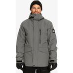 Quiksılver Mıssıon Solıd Jk Erkek Gri Snowboard Montu - XXL