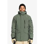 Quiksilver Mission Solıd Jk Erkek Yeşil Snowboard Montu
