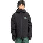 Quiksilver Mission Youth Jk Erkek Çocuk Siyah Snowboard Ceketi - 8 Yaş