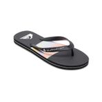 Quiksilver Molokai Airbrushed erkek sandaleti, Siyah 1, 42 EU