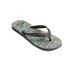 Quiksilver Molokai geri dönüştürülmüş erkek sandaleti, Siyah Mavi Siyah, 45 EU