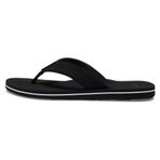 Quiksilver Molokai Layback erkek sandaleti, Siyah Beyaz Siyah, 43 EU