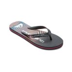 Quiksilver Molokai Wordblock Sandalet, 7 UK, AQYL101287-xkkm, Siyah Pembe, Erkek