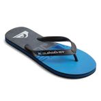 Quiksilver Molokai Wordblock Siyah Mavi Pembe Erkek Sandalet