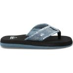 Quiksilver Monkey Abyss Youth Erkek Çocuk Siyah Terlik