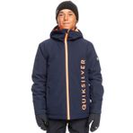 Quiksilver Morton Youth JK Lacivert XS/8 Erkek Çocuk Snowboard Ceketi