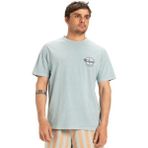Quiksilver Nd Wake Up World Erkek Gri Tişört - M