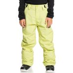 Quiksilver Normal Bel Neon Sarı Erkek Çocuk Kayak Pantolonu EQBTP03055-ESTATE Youth Pt - 16 Yaş