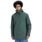 Quiksilver Overcast 3k Parka Erkek Yeşil Ceket - M