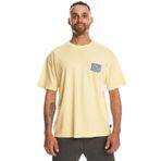 Quiksilver Oversize Erkek Tişört Beden, Sarı, L, Take Us Back