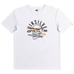 Quiksilver Qsrockinskull Erkek Beyaz Tişört
