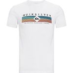 Quiksilver QuiKksilver Erkek Tişört Distantfortune Tees - Beyaz - XS