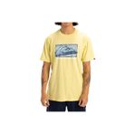 Quiksilver Retro Fade Erkek Sarı Tişört ERKEK T-SHIRT EQYZT08058