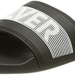 Quiksilver Rivi Wordmark Slide Flip Flop erkek terliği Siyah Size: 40 EU