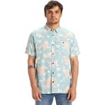 Quiksilver Safe Paradise Erkek Mavi Gömlek - Turkuaz