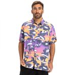 Quiksilver SAFE PARADISE SS Erkek Gömlek EQYWT04607-QK.QK.PHP7 Çok Renkli