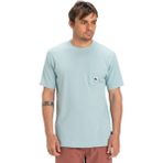 Quiksilver Salt Water Pocket Erkek Tişört - Turkuaz - XL