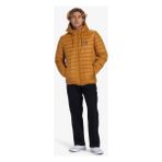 Quiksilver Scaly Hood Erkek Kahverengi Ceket