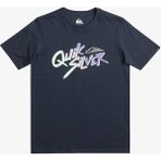Quiksilver Signaturemove B Erkek Çocuk Mavi Tişört - Lacivert - 16 Yaş