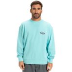Quiksilver Spin Cycle Crew Erkek Sweatshirt - Mavi