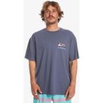 Quiksilver Spin Cycle Ss Erkek T-Shirt - Mavi