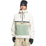 Quiksilver Steeze Jk Erkek Bej Snowboard Ceketi - Krem